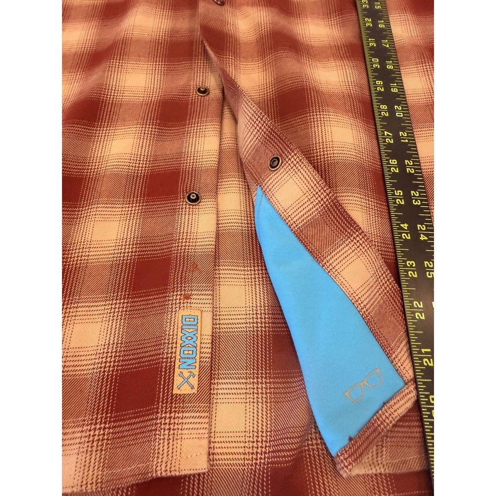 Dixxon Flannel Company Shirt Mens Plaid Pueblo Pearl Snap Button Long Sleeve L - Picture 9 of 16